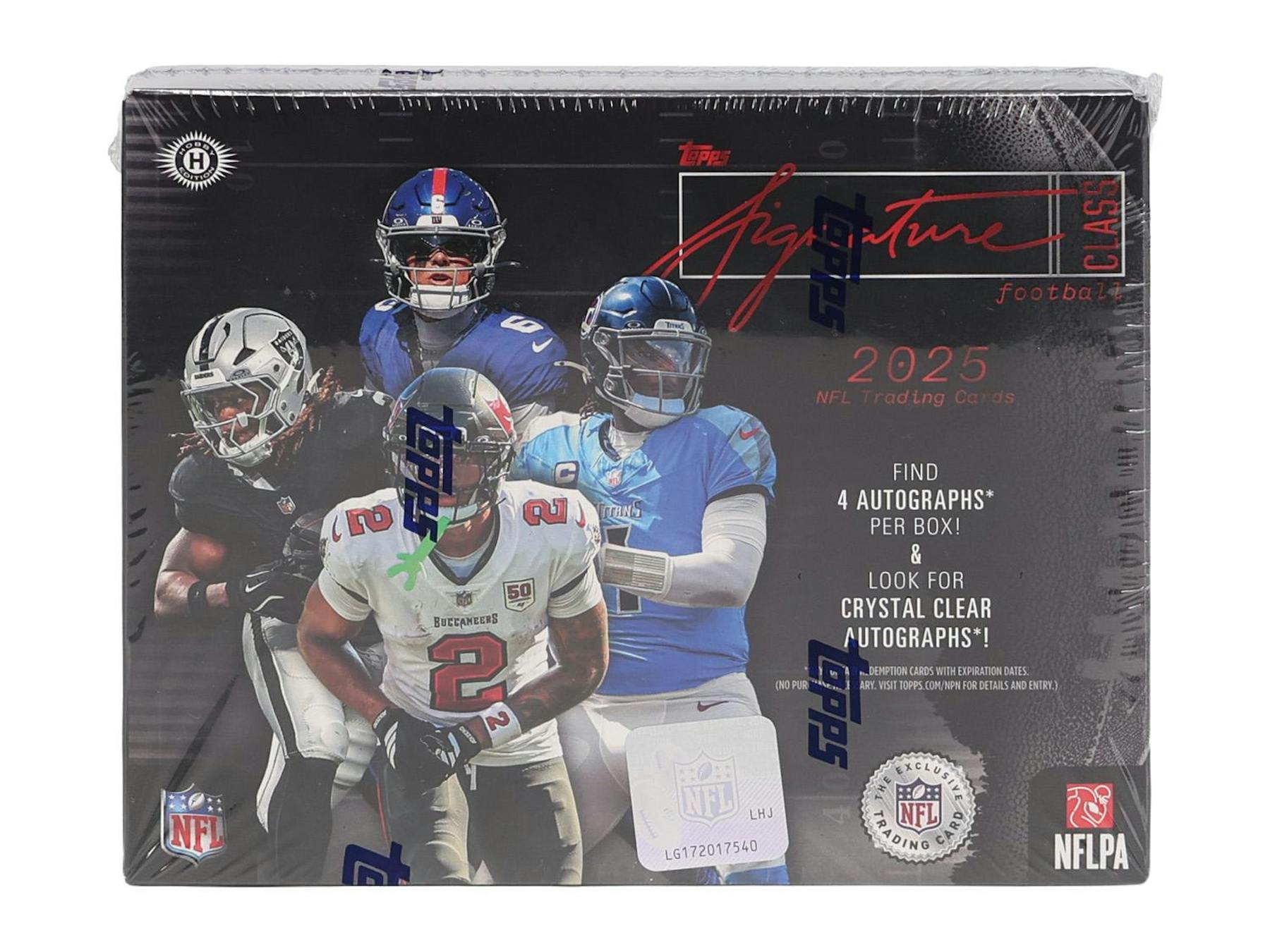 2025 NFL Topps Signature Class Jumbo Box