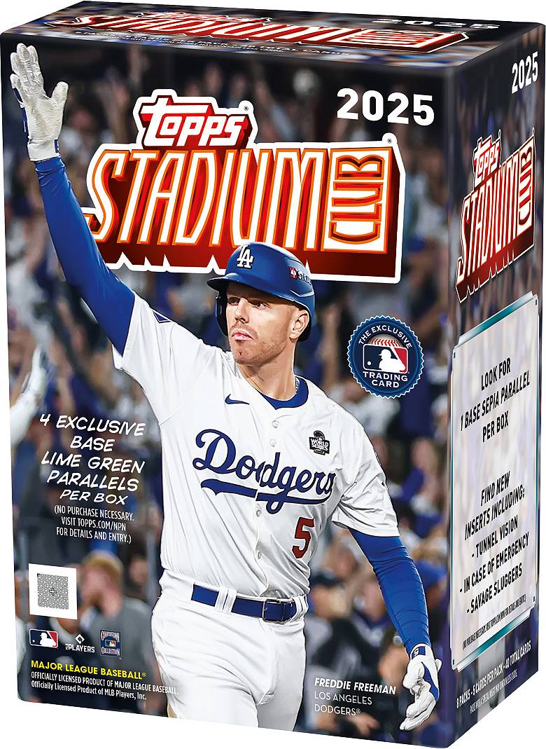 2025 MLB Topps Stadium Club Value Box